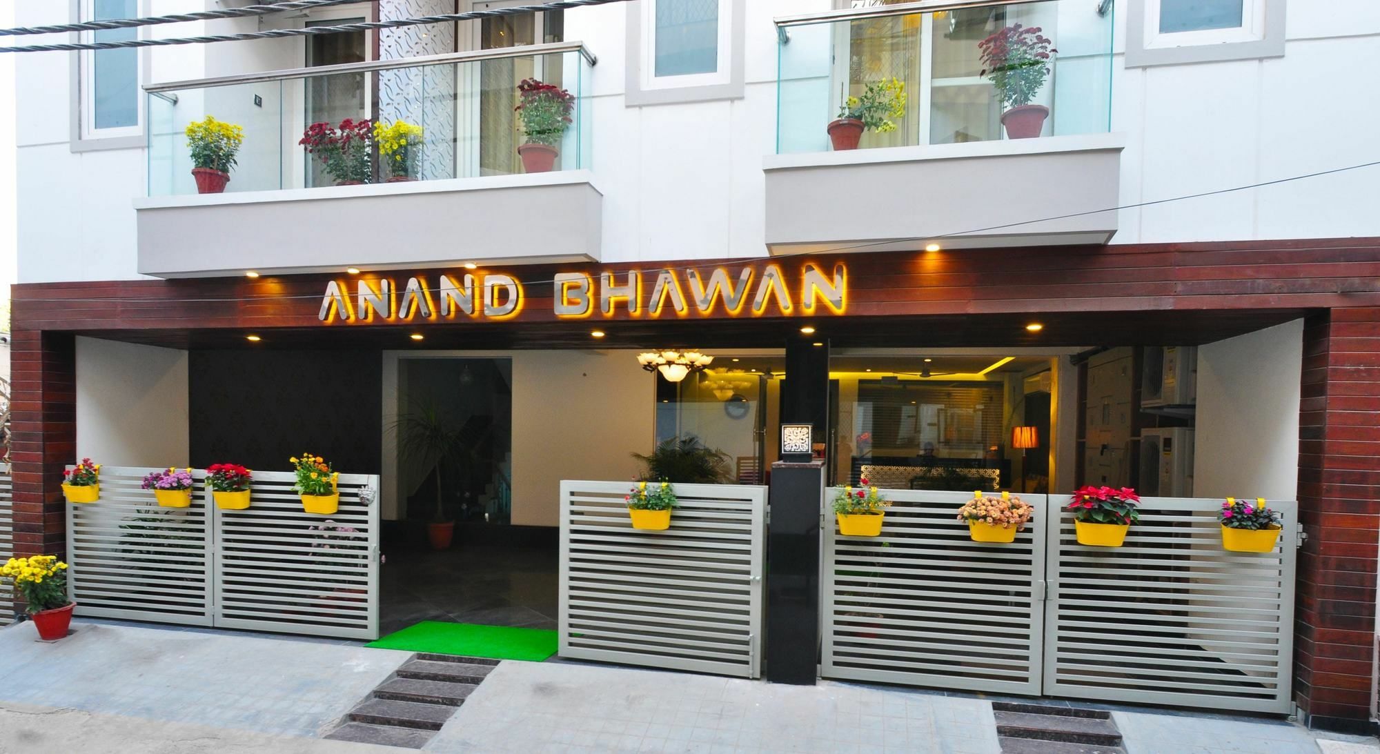 Hotel Anand Bhawan Nuova Delhi Esterno foto